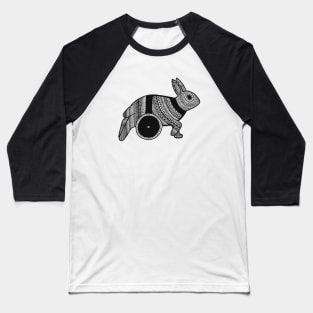 Bunny on Wheels Baseball T-Shirt